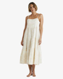 4 Soft Sway Lost Love Dress White UBJWD00390 Billabong