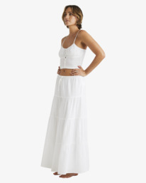 1 High Tides Maxi Skirt White UBJWK00159 Billabong