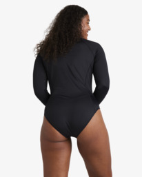 8 Serene Sunshirt Bodysuit Black UBJWR00119 Billabong