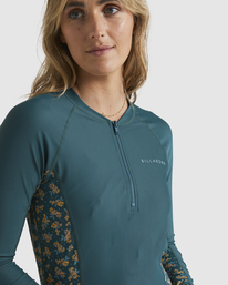 4 Lost Days Reef Break Rash Vest  UBJWR00187 Billabong