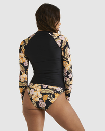 Calypso Pipa - Long Sleeve Zipped Rash Vest for Women  UBJWR03014