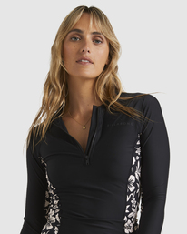 1 Toko Reef Break Rash Vest Black UBJWR03017 Billabong