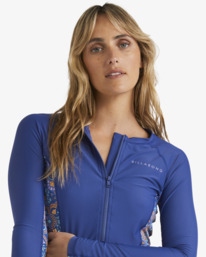 1 Summerside Off Shore Rash Vest Purple UBJWR03019 Billabong