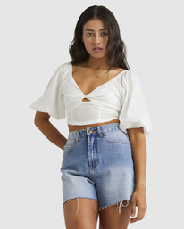 2 Del Sole Top White UBJWT00122 Billabong