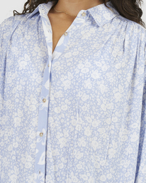 5 Blue Bell Long Sleeve Shirt Blue UBJWT00157 Billabong