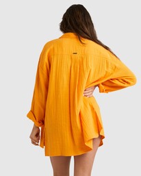 3 Sun Days - Long Sleeve Shirt for Women Orange UBJWT00179 Billabong