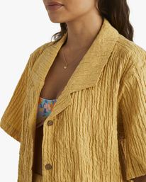 4 Julia Shirt Yellow UBJWT00203 Billabong