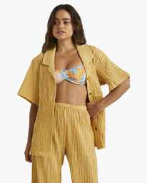 1 Julia Shirt Yellow UBJWT00203 Billabong