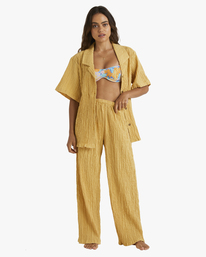 5 Julia Shirt Yellow UBJWT00203 Billabong