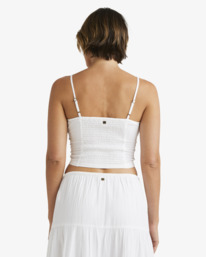 2 High Tides Top White UBJWT00226 Billabong