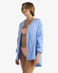 1 Swell Blouse Blue UBJWT00227 Billabong
