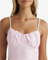 3 So Simple Top Red UBJWT00233 Billabong