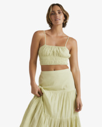 0 Petal Top Green UBJWT00234 Billabong