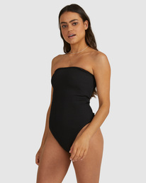 2 Summer High Bandeau One Piece Black UBJX100169 Billabong