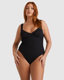 0 Summer High Chloe One Piece Black UBJX100217 Billabong