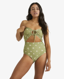 1 Free Fallin Drew One Piece Green UBJX100220 Billabong