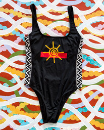 1 Otis Sunrise One Piece Swimsuit Black UBJX100235 Billabong