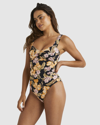 1 Calypso Kali Gathered D/DD One Piece Black UBJX100245 Billabong