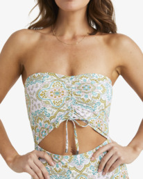 3 Summerside Summer Bandeau One Piece White UBJX100261 Billabong