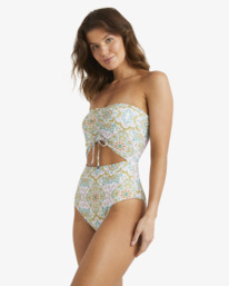 1 Summerside Summer Bandeau One Piece White UBJX100261 Billabong