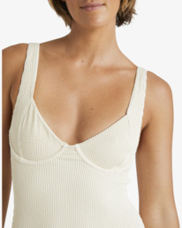3 Summer High Chloe One-Piece Swimsuit Beige UBJX100287 Billabong