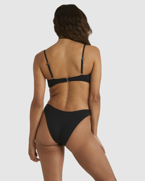 4 Sol Searcher Scoop Bralette Bikini Top Black UBJX300158 Billabong