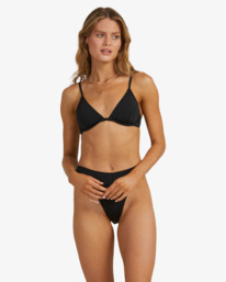 2 Sol Searcher Reese Underwire Bikini Top Black UBJX300167 Billabong
