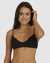 1 Summer High V Bralette Bikini Top Brown UBJX300169 Billabong