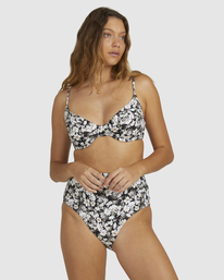 4 Bliss Fall Nova DD Bra Bikini Top Black UBJX300175 Billabong