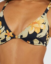 4 Utopia Reese - Bügel-Bikinioberteil mit DD-Körbchen für Frauen Schwarz UBJX300415 Billabong