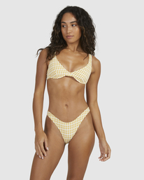 0 Wave Check Ruby Bra Bikini Top  UBJX300416 Billabong