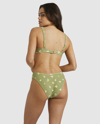 2 Free Fallin Chloe Bra Bikini Top Green UBJX300427 Billabong