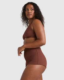 1 Tanlines Reese D/DD Underwire Bikini Top Brown UBJX300440 Billabong