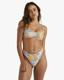 1 Last Summer Olivia Underwire Bikini Top Blue UBJX300504 Billabong