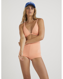 Terry Rib Reese - D-Cup Underwired Bikini Top for Women  UBJX300508
