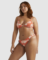 1 Barefoot Reese Underwire Bikini Top Red UBJX300523 Billabong