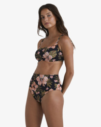 1 Hooked On Tropics Mia D/DD Bra Bikini Top Black UBJX300528 Billabong