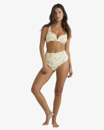4 Kismet Dion D/DD Bra Bikini Top Yellow UBJX300540 Billabong
