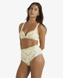 1 Kismet Dion D/DD Bra Bikini Top Yellow UBJX300540 Billabong