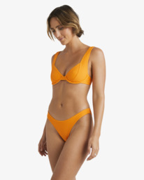 1 Tanlines Chloe Bra Bikini Top Orange UBJX300602 Billabong