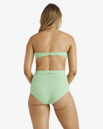 TERRY RIB BETTY BANDEAU TOP  UBJX300610