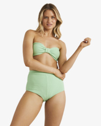 TERRY RIB BETTY BANDEAU TOP  UBJX300610