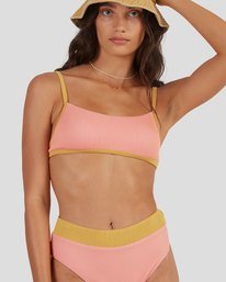 6 Hi Life Hi Maui Pant Bikini Bottoms Yellow UBJX400149 Billabong