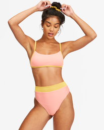 4 Hi Life Hi Maui Pant Bikini Bottoms Yellow UBJX400149 Billabong