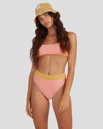 5 Hi Life Hi Maui Pant Bikini Bottoms Yellow UBJX400149 Billabong