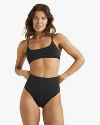 3 Sol Searcher Hi Retro Bikini Bottoms Black UBJX400154 Billabong