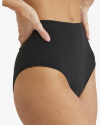 6 Sol Searcher Hi Retro Bikini Bottoms Black UBJX400154 Billabong