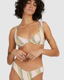 5 Babewave Bondi Bikini Bottom Green UBJX400182 Billabong