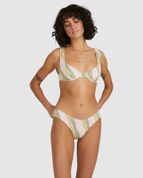 4 Babewave Bondi Bikini Bottom Green UBJX400182 Billabong