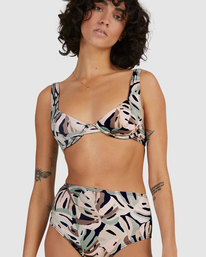 5 Kalluah High Retro Bikini Bottoms Black UBJX400198 Billabong